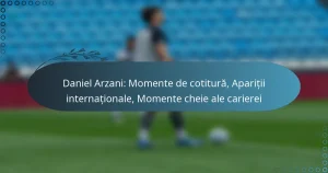 Read more about the article Daniel Arzani: Momente de cotitură, Apariții internaționale, Momente cheie ale carierei