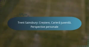 Read more about the article Trent Sainsbury: Creștere, Carieră juvenilă, Perspective personale
